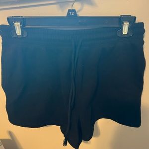 Womens Black comfy shorts